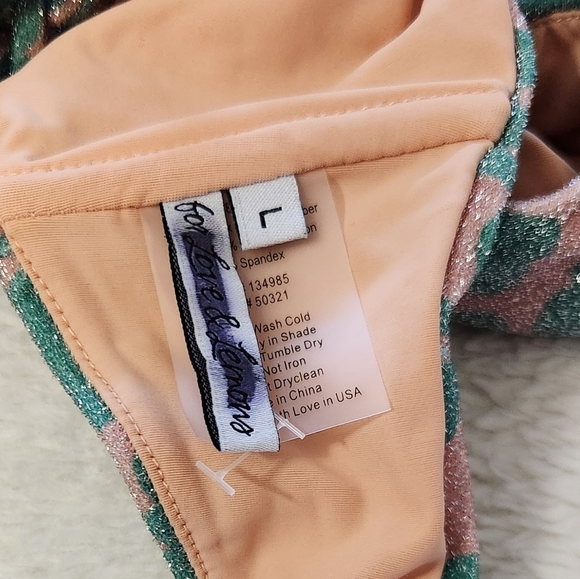 New!For Love and Lemons Beck One -Piece Swimsuit - Picture 12 of 14